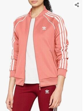 Adidas Orginals SST Track Jacket Tactile Rose